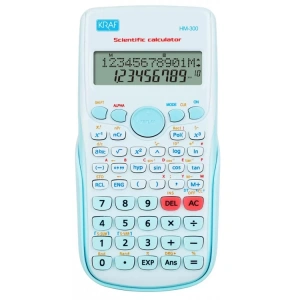 KRAF 240 FONKSİYONLU BİLİMSEL HESAP MAKİNESİ HM-300 MAVİ