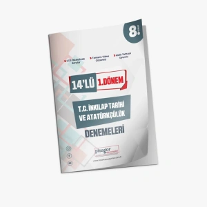 ZEKA KÜPÜ 8. SINIF PİSAGOR T.C. İNKILAP TARİHİ VE ATATÜRKÇÜLÜK 14LÜ DENEME 1.DÖNEM