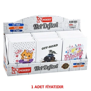 MİKRO NT-202 10.5X14 KARELİ NOT DEFTERİ