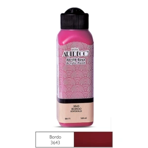 ARTDECO AKRİLİK BOYA 140 ML. BORDO