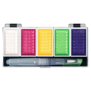 ARTZONE METALİK SULU BOYA SETİ 5 RENK GEM COLORS