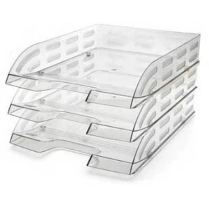 MAS 1803 MAFSALLI EVRAK RAFI 3LÜ SET ŞEFFAF