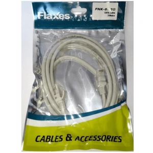 FLAXES FNK-602G 2M CAT6 GRİ  NETWORK KABLOSU