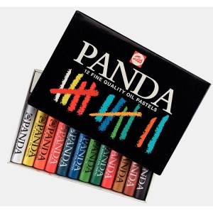 TALENS PANDA YAĞLI PASTEL BOYA 12Lİ  RT95830012