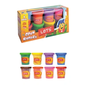 LETS 8 RENK OYUN HAMURU 600 GR. L8358