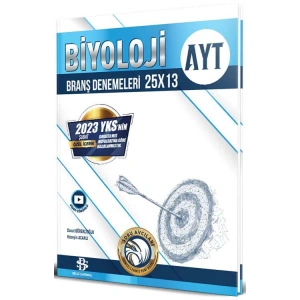 BİLGİ SARMAL YKS AYT BİYOLOJİ  25x13 BRANŞ DENEMELERİ 2023