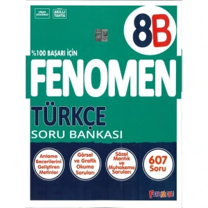 FENOMEN 8. SINIF TÜRKÇE B SORU BANKASI