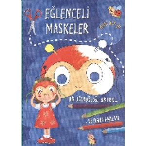 EĞLENCELİ MASKELER MAVİ  KİTAP