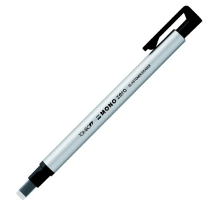 TOMBOW MONO ZERO KALEM SİLGİ YASSI UÇ GÜMÜŞ