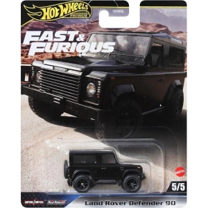 HOT WHEELS PREMIUM HNW46/HYP74 FAST & FURIOUS LAND ROVER DEFENDER 90 METAL ARABA