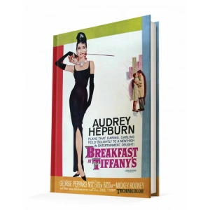 DEFFTER 14X20 BREAKFAST AT TIFFANYS SERT KAPAK ÇİZGİSİZ (DÜZ) DEFTER 96 YP.  64907-5