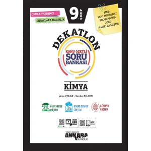 ANKARA 9.SINIF KİMYA DEKATLON SORU BANKASI