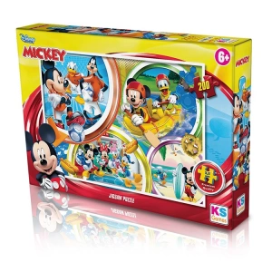 KS GAMES 113 MICKEY MOUSE PUZZLE 200LÜ