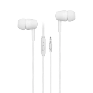 ASONİC AS1 MOBİL TELEFON UYUMLU KULAKİÇİ MİKROFONLU KULAKLIK BEYAZ