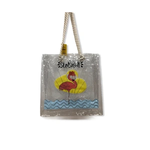 KAHRAMAN KİWOO DESİNG ŞEFFAF PLAJ ÇANTASI KW-0022