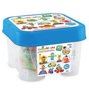 DEDE 03316 KOVALI KAKTÜS BLOK 80 PARÇA