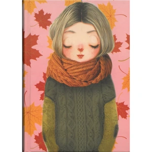 TRUFFY 309105 14x20cm SERT KAPAK ÇİZGİSİZ DEFTER 96 YP. - SONBAHAR