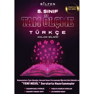 BİLFEN 5. SINIF TÜRKÇE TAM ÖLÇME
