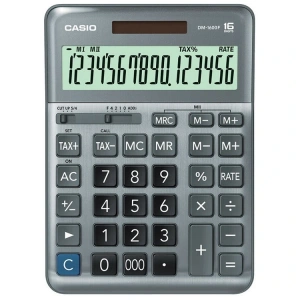 CASIO DM-1600F 16 HANE MASAÜSTÜ HESAP MAKİNESİ