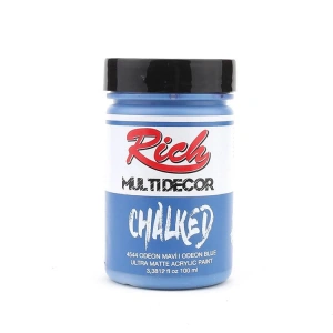 RİCH MDC-100-4544 MULTİ DECOR CHALKED 100 CC ODEON MAVİ