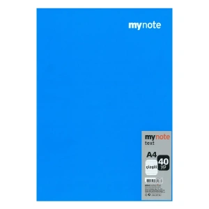 UMUR MYNOTE NEON TEXT PP KAPAK DEFTER A4 40 YP. KARELİ