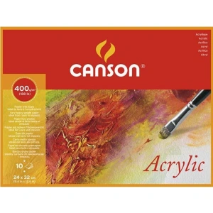 CANSON 24X32 AKRİLİK RESİM DEFTERİ 400GR. 10YP.