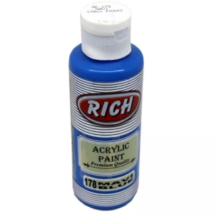 RİCH AKR-120-178 AKRİLİK BOYA 120 CC MAVİ