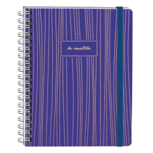 VICTORIAS JOURNALS 0067 BE CRATIVE 17x24cm SPİRALLİ SERT KAPAK 90gr. 96YP. ÇİZGİLİ DEFTER