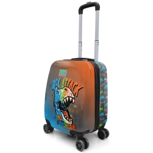 CORAL HIGH 16750 GRİ DİNOZOR DESENLİ ÇOCUK VALİZİ