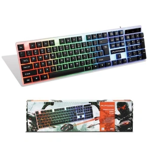 PLATOON PL-357 OYUN IŞIKLI KLAVYE MOUSE SET
