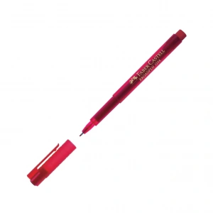 FABER CASTELL 1554 BROADPEN 0.8mm. KIRMIZI