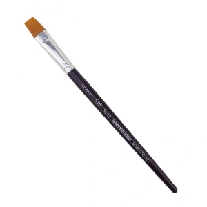 FANART ACADEMY SERİ 536 SENTETİK KIL KISA YASSI FIRÇA (KISA SAP) No:12 7536.12