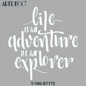 ARTDECO STENCİL 30X30CM BİR DİLEK 172