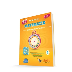 LİMİT 8. SINIF KRONOMETRE MATEMATİK KONU ANLATIM FÖYLERİ
