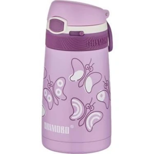 SHAMOBO PİPETLİ PASLANMAZ ÇELİK MATARA VGN2051 350 ML - MOR