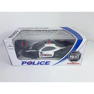 CTOY RD018 IŞIKLI VE ŞARJLI POLİS ARABASI 1:14