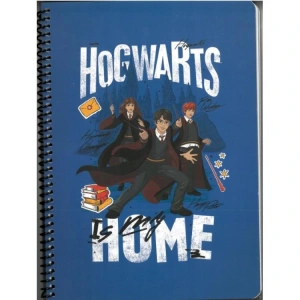 MABBELS 388012 HARRY POTTER 17x24 SPİRALLİ KARTON KAPAK KARELİ DEFTER