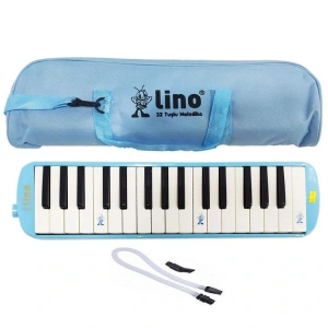 LİNO LN-32-PMVS MELODİKA 32 TUŞLU ÇANTALI PASTEL MAVİ