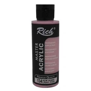 RİCH AKR-120-134 AKRİLİK BOYA 120 CC AÇIK PEMBE