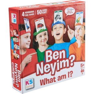 KS GAMES 25106 WHAT AM I? BEN NEYİM ? KUTU OYUNU 5+