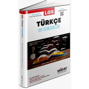 MİRAY YAYINLARI  8. SINIF TÜRKÇE 15 DENEME