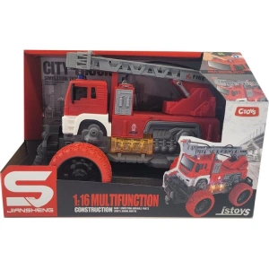 CTOY-JS109S JIANSHENG MERDİVENLİ PİLLİ IŞIKLI SESLİ SU ATAN İTFAİYE ARACI 3+