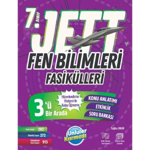 ÜNLÜLER KARMASI 7. SINIF JETT FEN BİLİMLERİ FASİKÜLLERİ