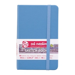 TALENS ART CREATION SKETCHBOOK 9X14 cm 140 gr. 80YP. ESKİZ DEFTERİ GÖL MAVİSİ - RT9314211M