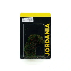 JORDANIA JE03P-W8070E AĞAÇ YEŞİL-KIRMIZI  1/100 8 CM  2Lİ