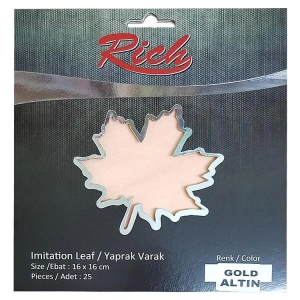 RİCH YPV-025-001 YAPRAK VARAK ALTIN