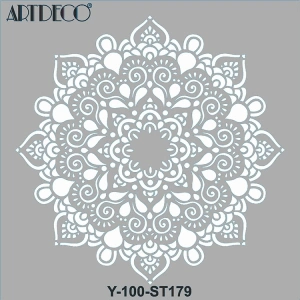 ARTDECO STENCİL 30X30CM MANDALA-2  179