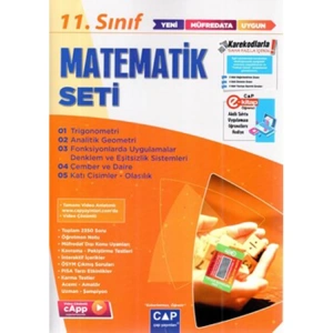 ÇAP YAYINLARI 11.SINIF ANADOLU MATEMATİK SETİ 2023