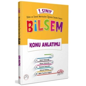 EDİTÖR 1. SINIF BİLSEM KONU ANLATIMI