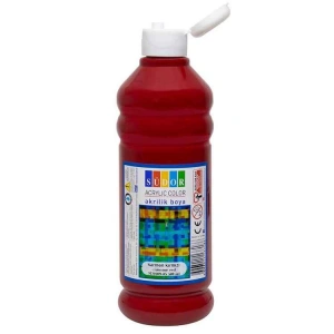SÜDOR PARMAK BOYASI 500 ML KARMEN KIRMIZI - SD8009-04